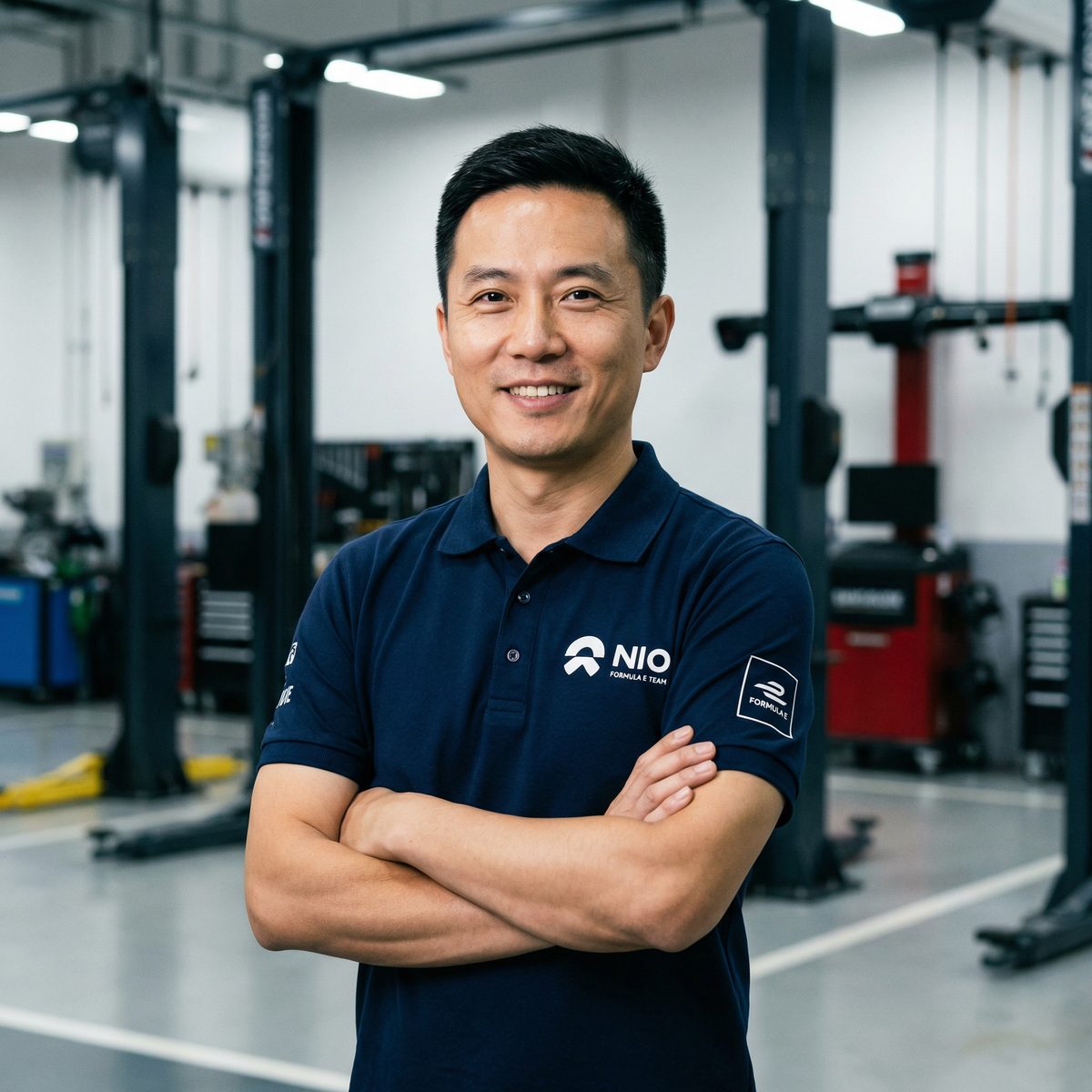 黄色仓库汽车改装专家陈工